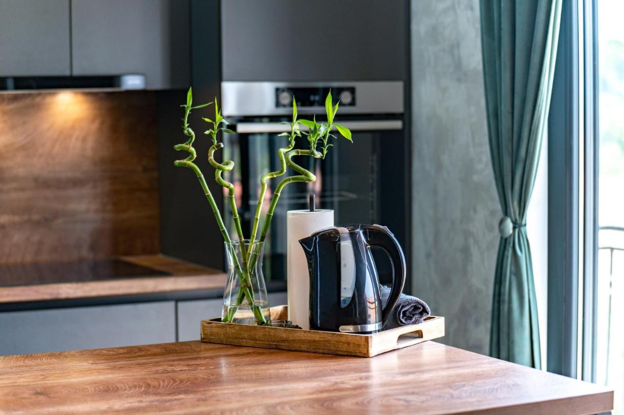 Modern Studio With A Beautiful View Раб Екстериор снимка